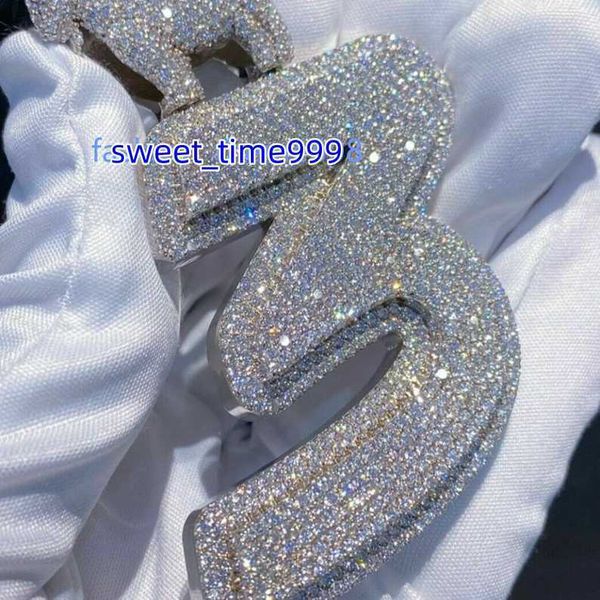 Custom Letter Name Number Fine jewelry pendants