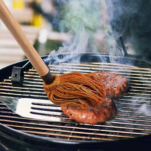 Indoor Outdoor BBQ Sauce Basting mops cooking