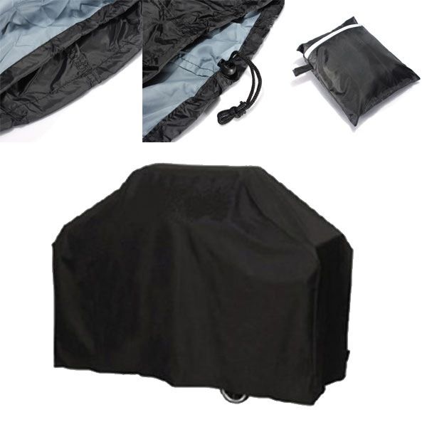 1x Black Durable Waterproof Polyester Materia